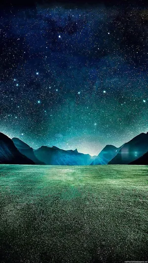 Vertical Grainy Green Lights Wallpaper