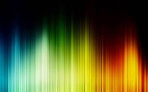 Vertical Rainbow Sound Waves Wallpaper