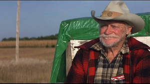 Veteran Actor Richard Farnsworth In A Stetson Wallpaper