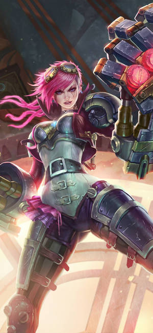 Vi Lol Iphone Wallpaper