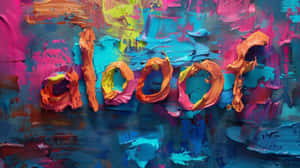 Vibrant Abstract Painting Wallpaper