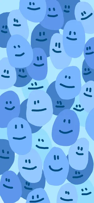 Vibrant Aesthetic Smiley Face Wallpaper Wallpaper