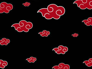 Vibrant Akatsuki Cloud Wallpaper