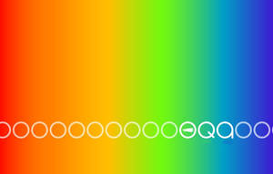 Vibrant Blended Rainbow Lgbtqa+ Pride Wallpaper