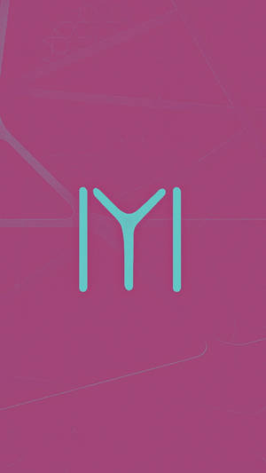 Vibrant Blue And Purple Seal Of The Kayi Tribe Wallpaper