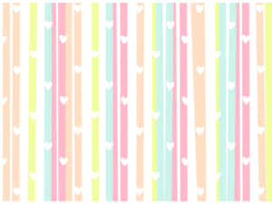 Vibrant Blue And Yellow Stripes Wallpaper