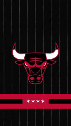 Vibrant Chicago Bulls Phone Wallpaper Wallpaper