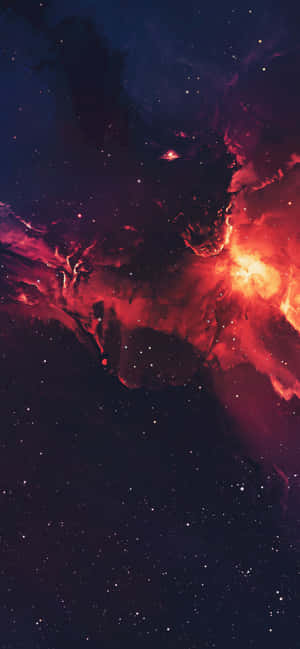Vibrant Clouds In The Universe Iphone Wallpaper