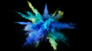 Vibrant Color Burst Psychedelic 4k Wallpaper