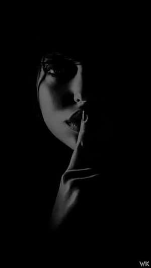 Vibrant Colors Against A Dark Desktop Wallpaper