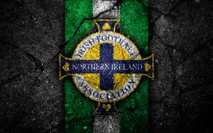 Vibrant Irish Football Association Banner In Northern Ireland Wallpaper