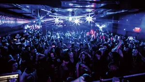 Vibrant Nightlife At High-end Nightclub Wallpaper