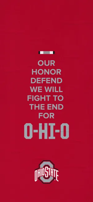 Vibrant Ohio State Iphone Wallpaper Wallpaper