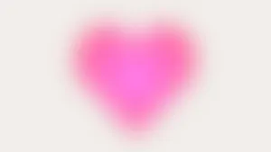 Vibrant_ Pink_ Heart_ Background Wallpaper