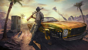 Victor Waiting Pubg Mobile Lite Wallpaper