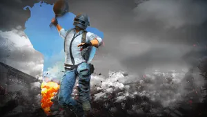 Victor With Pan Pubg Mobile Lite Wallpaper