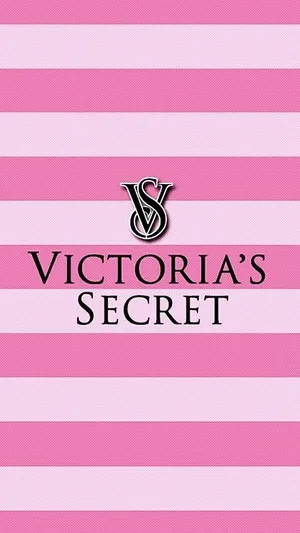 Victoria's Secret Pink Stripes Wallpaper