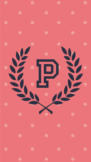 Victoria's Secret Pink Varsity Logo Wallpaper