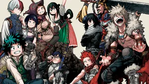 Victorian Era Fan Art My Hero Academia Wallpaper