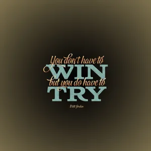 Victory Inspiration Quote Wallpaper