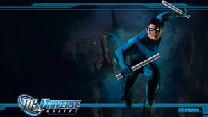 Video Game Dc Universe Online Nightwing Loading Screen Wallpaper