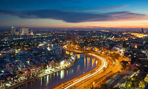 Vietnam Saigon River Wallpaper