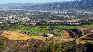 View From Hollywood Sign Wallpaper
