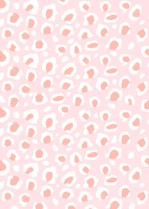 Vigorously Vibrant Pink Leopard Print Wallpaper