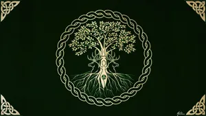 Viking Tree Of Life Wallpaper