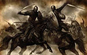 Viking Warrior Horses Hd Wallpaper