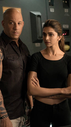 Vin Diesel Deepika Padukone Wallpaper