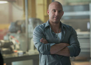 Vin Diesel Focused Image Wallpaper