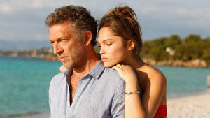 Vincent Cassel And Lola Le Lann Wallpaper