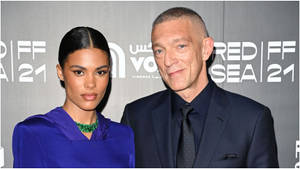 Vincent Cassel Wife Tina Kunakey Wallpaper