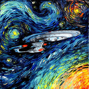 Vincent Van Gogh Star Trek Wallpaper