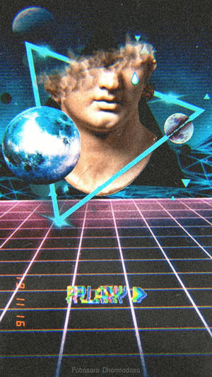 Vintage 90s Retro Aesthetic Wallpaper