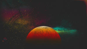 Vintage Aesthetic Galaxy Background Wallpaper