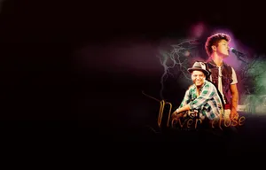 Vintage Edit Of Bruno Mars Wallpaper