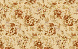 Vintage Floral Pattern Wallpaper