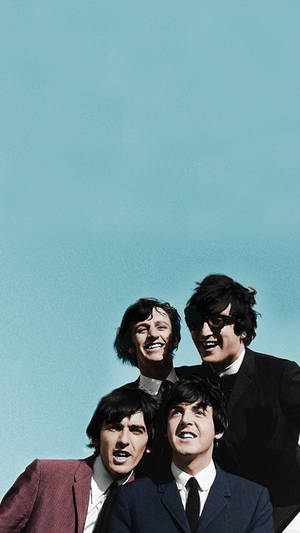 Vintage Iphone Beatles Classic Wallpaper