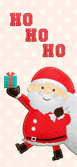 Vintage Iphone Old Christmas Santa Wallpaper