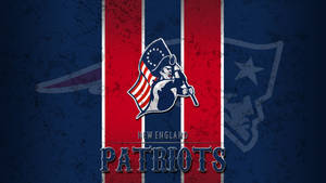 Vintage New England Patriots Badge Wallpaper