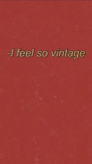 Vintage Pastel Red Aesthetic Wallpaper