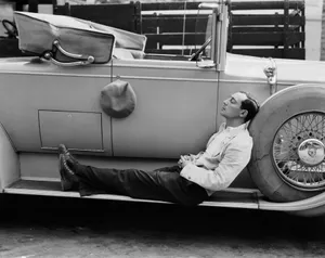 Vintage Photo Buster Keaton Actor Wallpaper