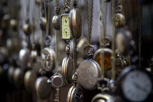 Vintage Pocket Watches Wallpaper