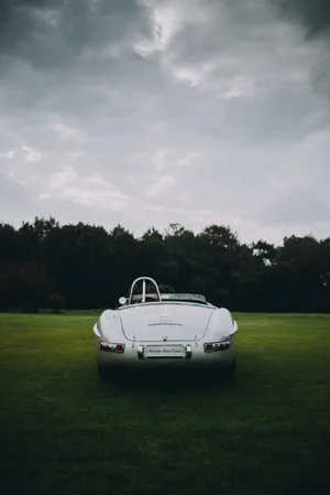 Vintage Retro Mercedes Wallpaper