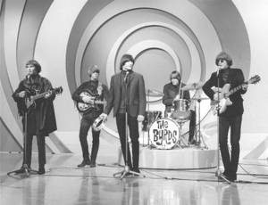 Vintage The Byrds Live Performance Wallpaper