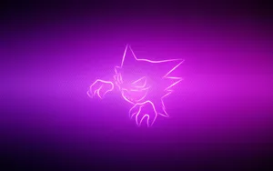 Violet Haunter Pokemon Wallpaper