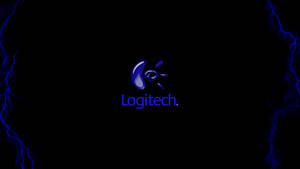 Violet Logitech Logo Wallpaper
