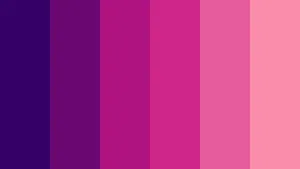 Violet Pink Gradient Color Palette Wallpaper